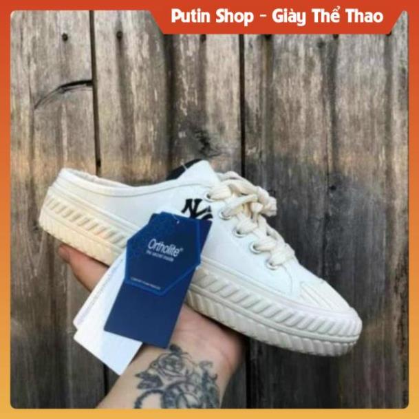 Giầy Sục MLB thể thao ny các màu hot đen trắng xanh  , giày lười đạp gót nữ bản đẹp full box , Putin Shop