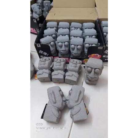 Đồ chơi xả stress SIÊU HÓT - bóp tay tượng đá mặt ngộ nghĩnh cho dân văn phòng ( A160 )