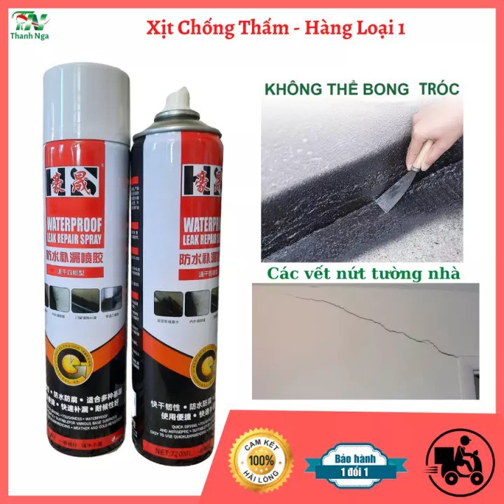 ➡Combo 2 Lọ➡ Chai xịt chống dột - chống thấm nước - Bình Sơn xịt chống thấm, dột 720ml