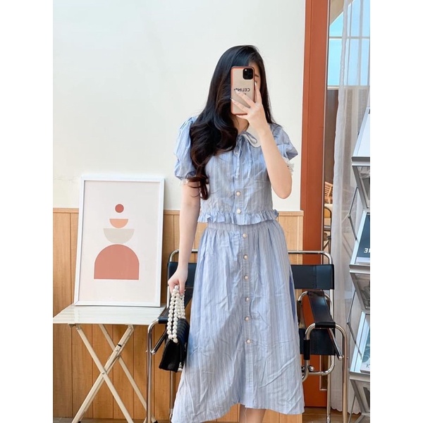 Set áo váy sản phẩm của khách