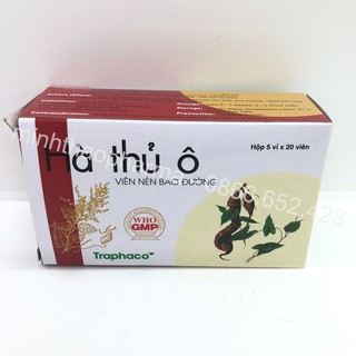 Hà thủ ô Traphaco 100 viên