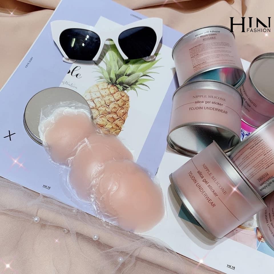 Hộp 10 Miếng Dán Ngực DUDIA Silicon [P07]