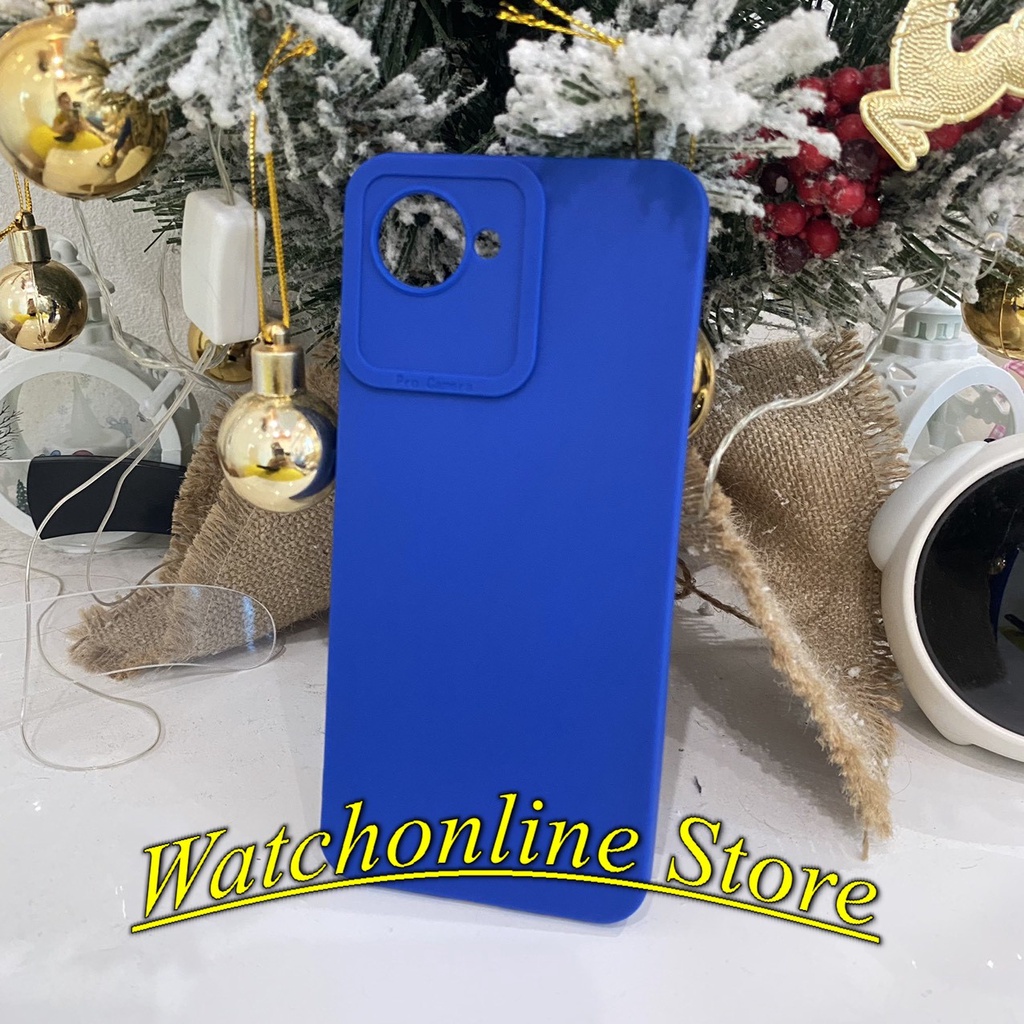 Ốp lưng dẻo màu cho Realme Nazro 50i prime C30 4G C30S bảo vệ camera