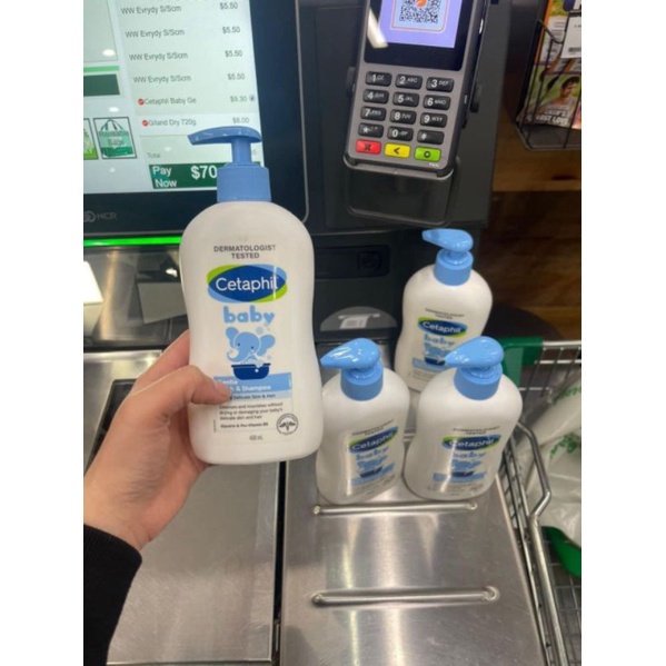 Sữa tắm Cetaphil baby cho bé 400ml