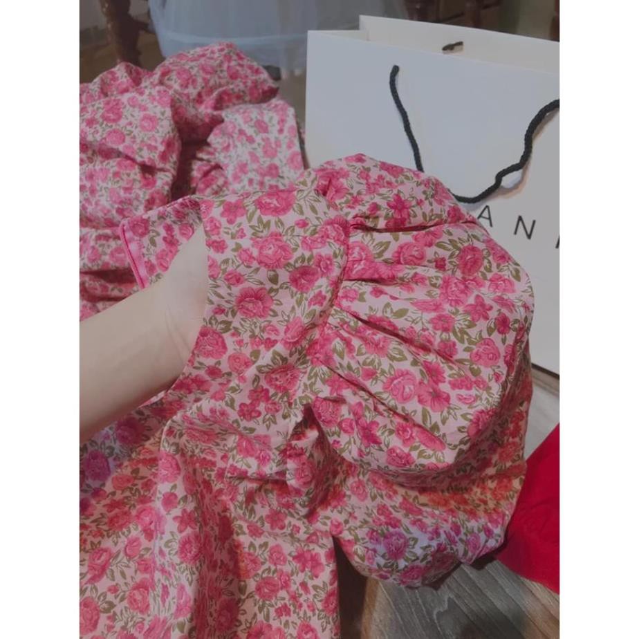 [ HOT TREND 2020] Áo hoa -áo hoa nhí Zara tay phồng, phù hợp với mọi dáng người,  màu hot, đổi trả trong vòng 7 ngày  ྇