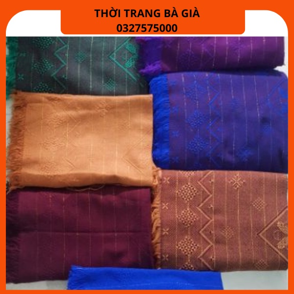 Khăn Len  Nhung Choàng Đầu Cho Bà Cho Mẹ.Khăn người già.