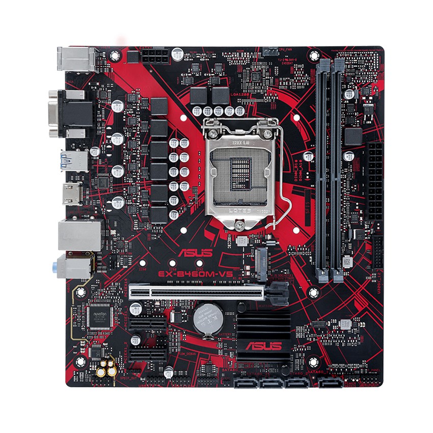 Mainboard ASUS EX B460M V5 Intel B460 Socket 1200 M ATX 2 Khe Ram 