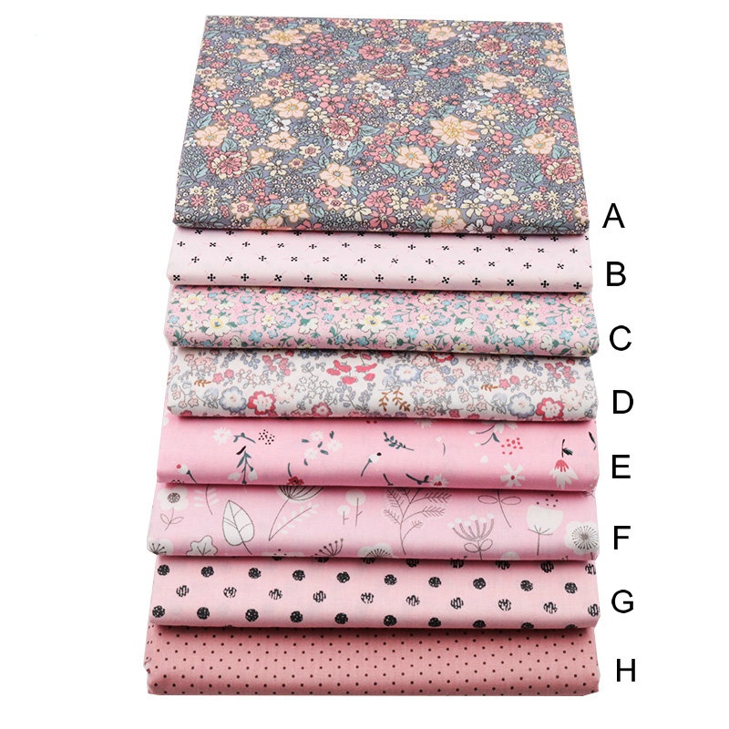 Vải 100% cotton Dùng May Vá / May Vá diy