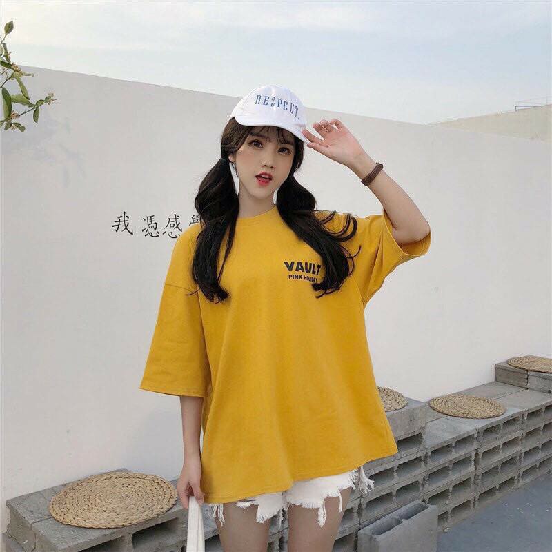 Áo thun tay lỡ KOMBOH phông Unisex nam nữ oversize form rộng VAULT - A45