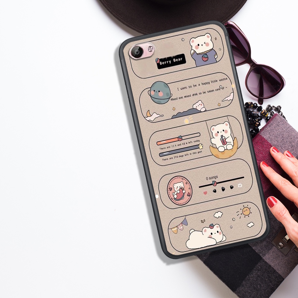 Ốp Lưng VIVO Y53  -Y55 - Y66 - Y67 - Y71 - Y81 - Y81s - Y83 , In Hình "Lovely Bear". Đẹp, Bền, Màu Sắc Bắt Mắt.