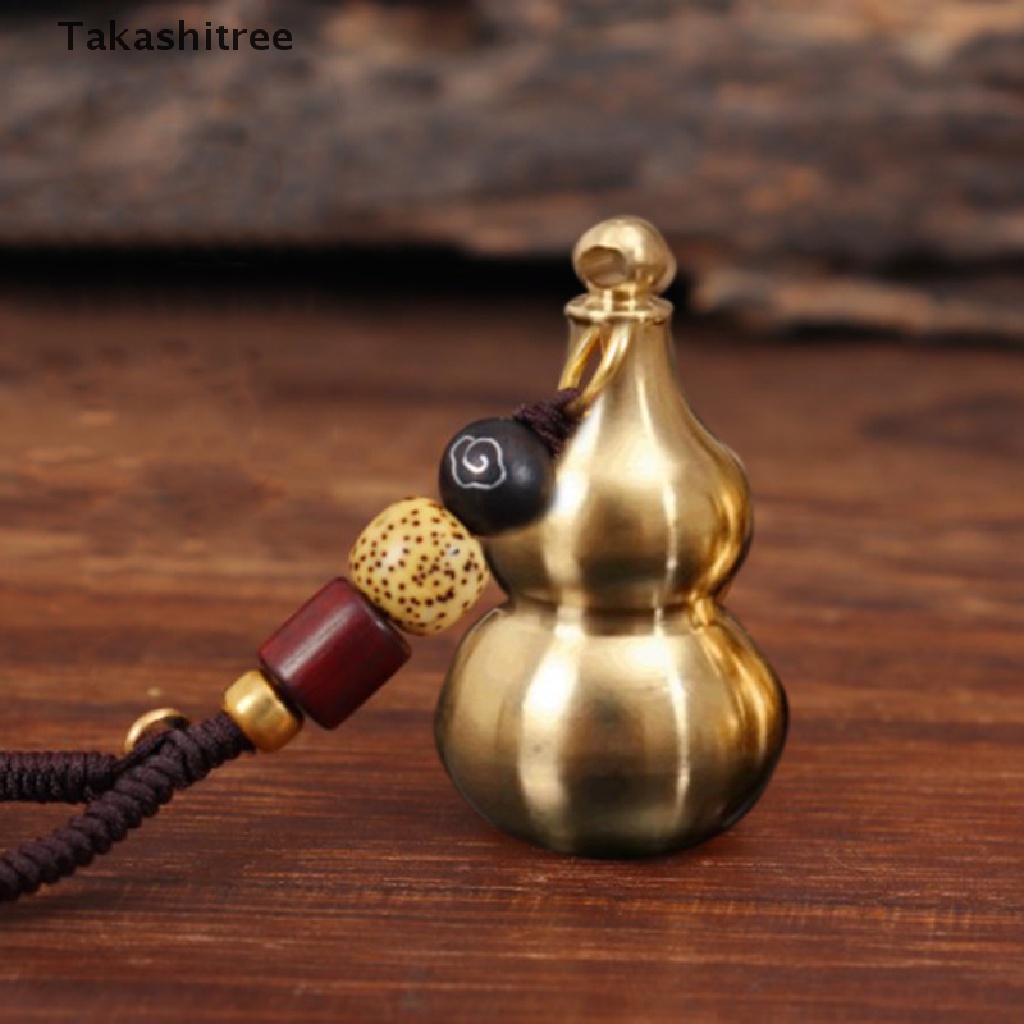 (Takashitree) Mặt Dây Chuyền Hình Hồ Lô Bằng Đồng Phong Thủy Trung Hoa