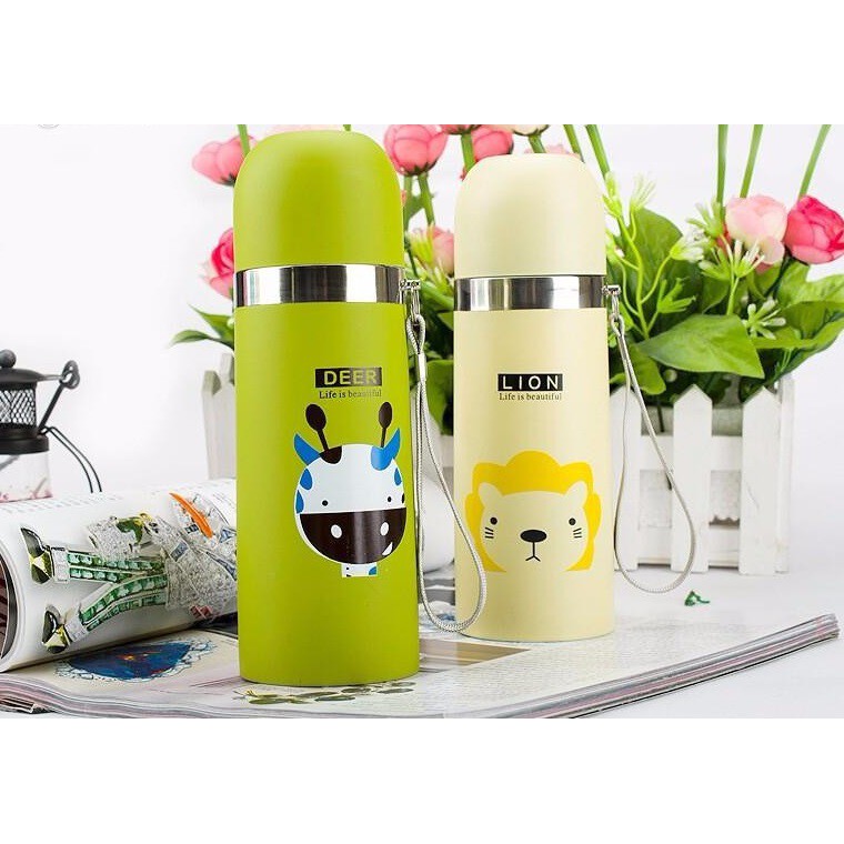 BÌNH GIỮ NHIỆT NHIỀU HÌNH 500ML