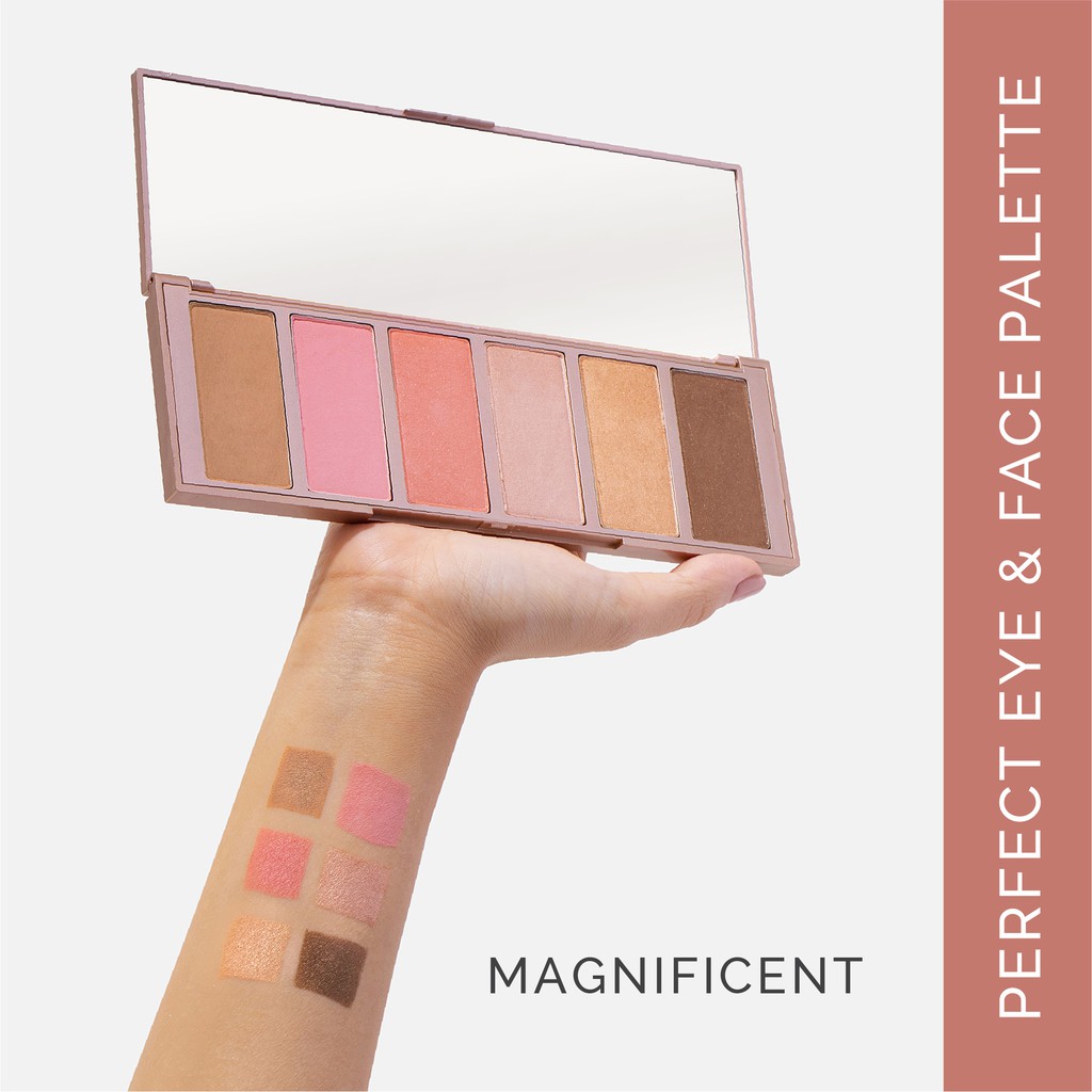 (hàng Mới Về) Bảng Phấn Mắt & Mặt X Malvava - Magnificent