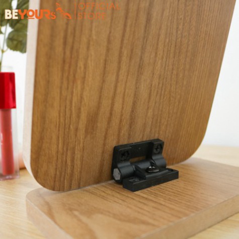 Gương Soi Để Bàn Trang Điểm Gỗ Mini BEYOURs - Phấn Mirror Nội Thất Decor Phòng Ngủ S029