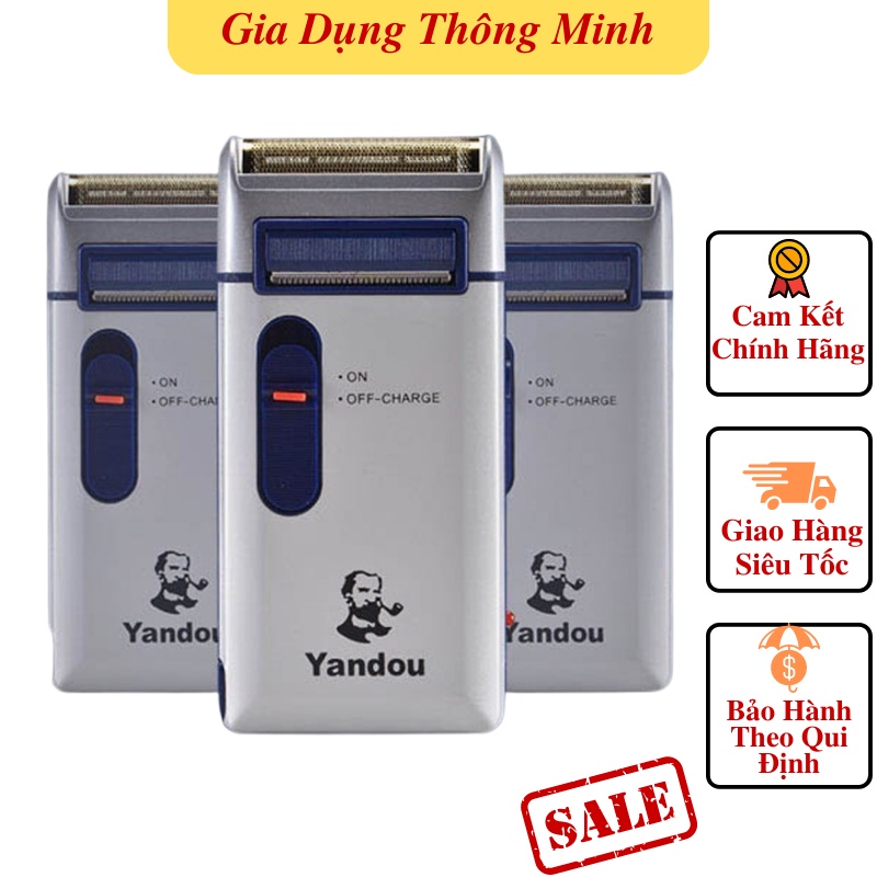 Máy cạo râu bằng điện Yandou SV-W301U thiết kế sang trọng nhỏ gọn 9061 Kích thước nhỏ gọn, vừa tay cầm thuận tiện