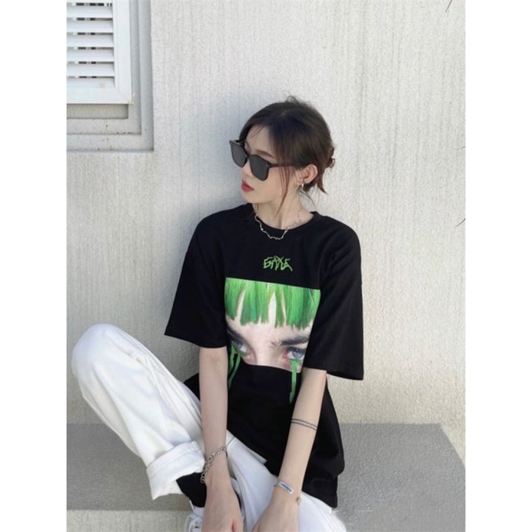 áo thun nữ,  chất cotton, áo phông lỡ tay(đủ size 28kg-90kg)