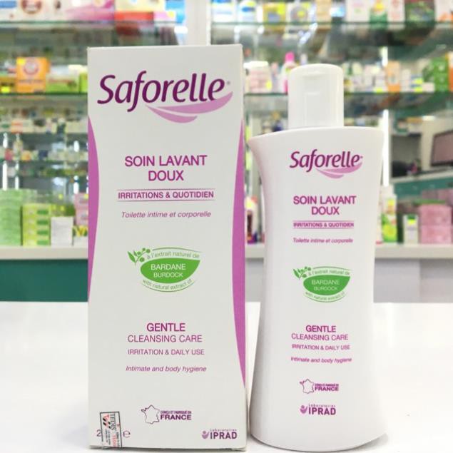 [Mã ICB1219 giảm 25% đơn 50K] Dung dịch vệ sinh phụ nữ Saforelle 250ml-Nhà thuốc Amipharma - FREESHIP 99k