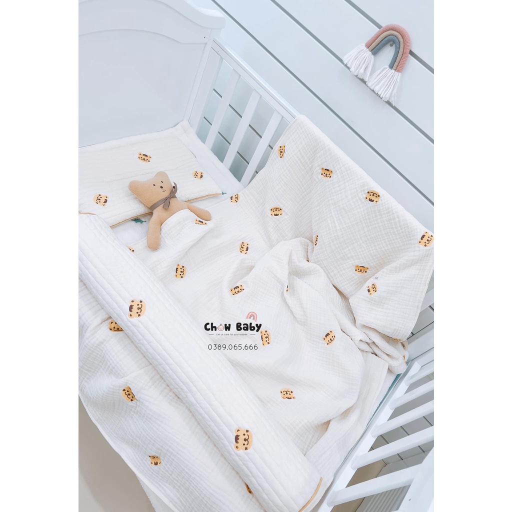 Gối ôm cho bé Chezbebe hình gấu nâu dễ thương