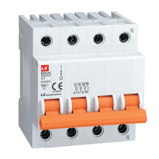 Cầu dao điện mcb ls bkn 4p 6ka 6a, 10a, 16a, 20a, 25a, 32a, 40a, 50a, 63a