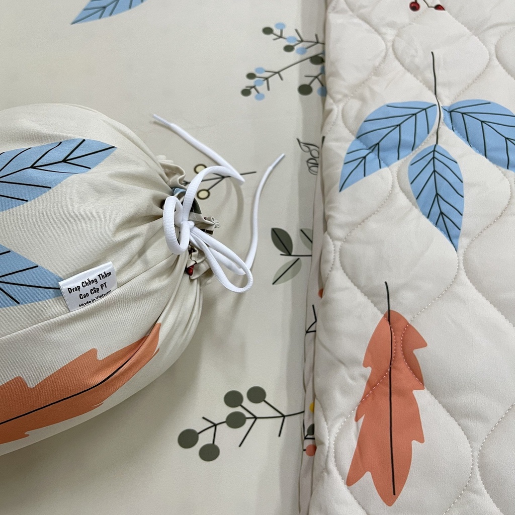 Vỏ gối chống thấm chính hãng PT, gối nằm 45x65, vỏ ôm 35x100 mềm mịn mát bé tè lau là sạch