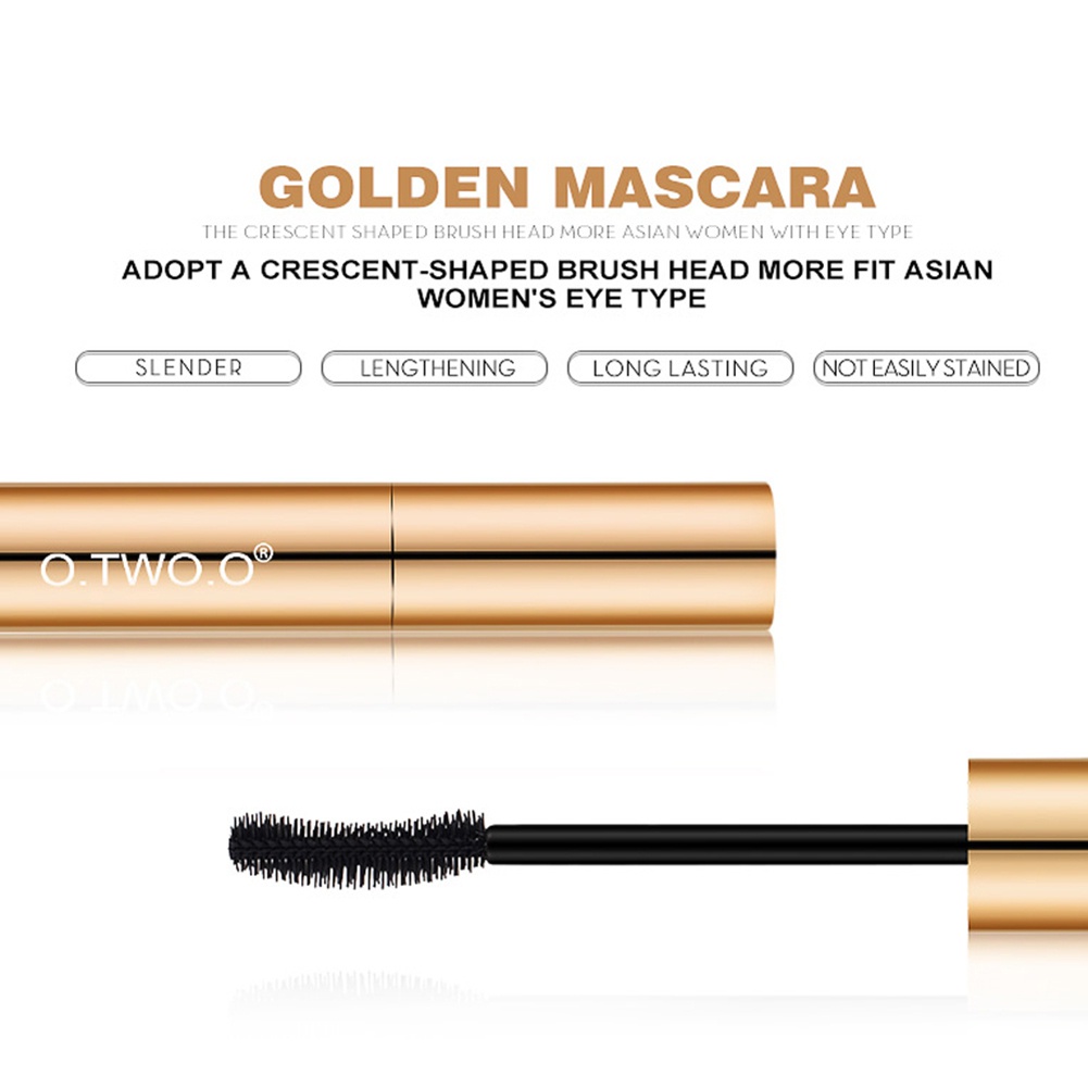 Mascara OTWOO Chống Thấm Nước Và Mồ Hôi Chuốt Dài Dày Và Cong Mi