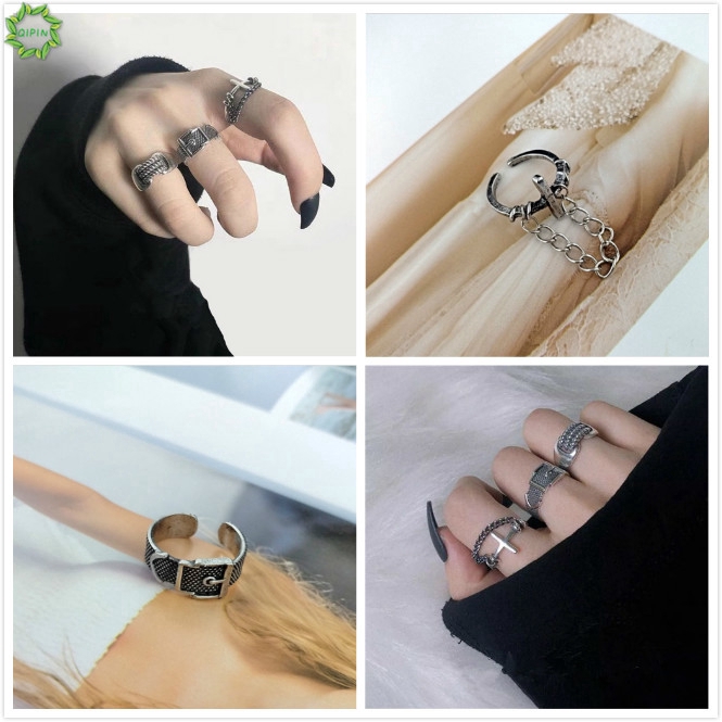 Nhẫn Đeo Tay Kiểu Dáng Đơn Giản Thời Trang Cho Nam / Nữ 1