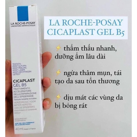 (Mẫu mới 2022 ) Kem Dưỡng La Roche Posay Cicaplast B5
