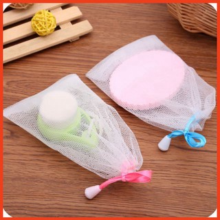 Túi Lưới Tạo Bọt, Đựng Bánh Xà Bông Tắm Tiện Lợi