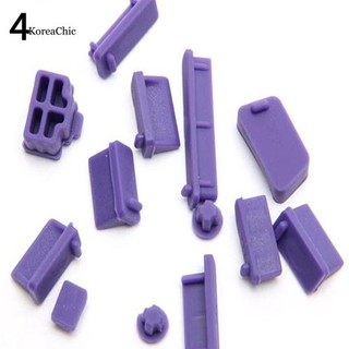 Bộ 13 nút silicone chống bụi cho laptop notebook