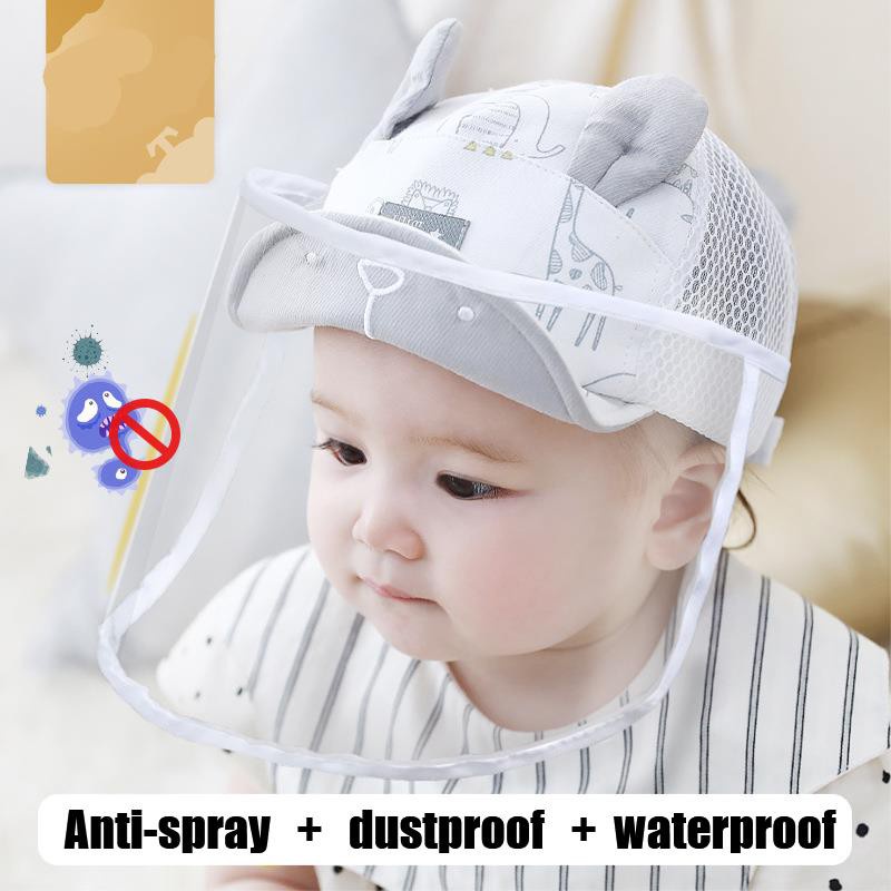 Nón Đội Có Viền Bảo Vệ Mặt Dành Cho Trẻ Em
