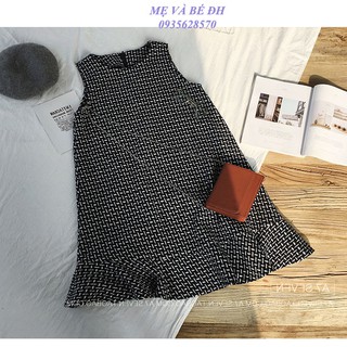 Váy bầu thu đông + áo len mút