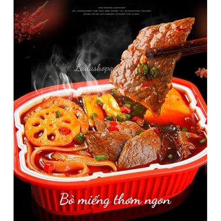 Lẩu tự sôi bò cay lẩu tự sôi ngon