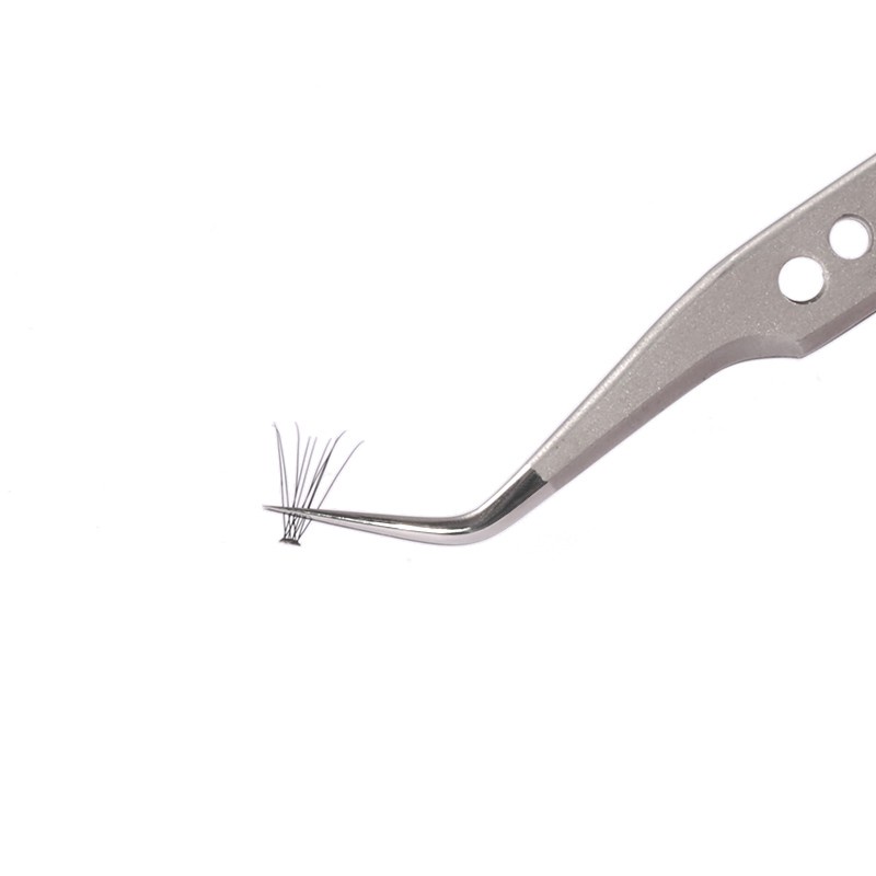 Tweezers cho phần mở rộng lông mi mở rộng của các trang di động chống tĩnh làm bằng thép không gỉ