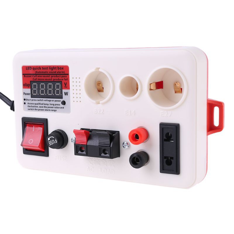 Thiết Bị Kiểm Tra Nguồn Điện Cho Bóng Đèn Led E27 B22 E14 Đa Năng