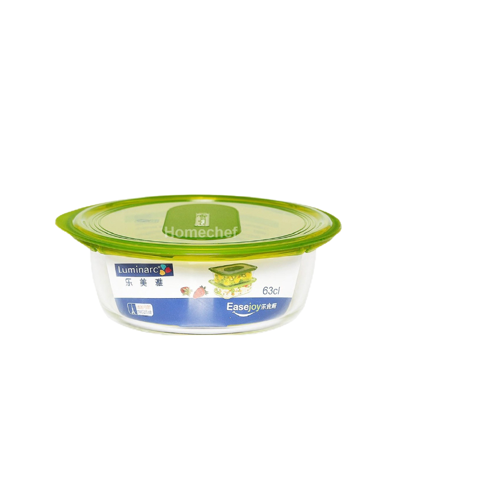 (Ảnh thật - Chính hãng) Hộp thủy tinh Luminarc Keep'n Easy Joy hình tròn 63/88cl - L0527/L0528, dùng lò vi sóng