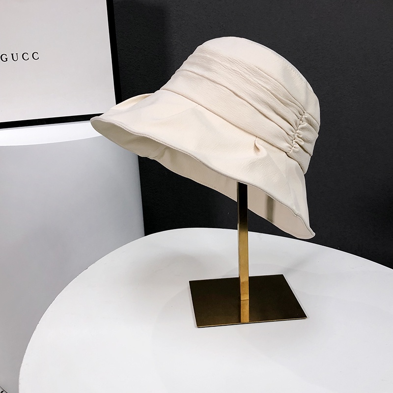 Nón tai bèo xếp ly che nắng thời trang xuân hè Hàn Quốc dễ phối đồ cho nữ