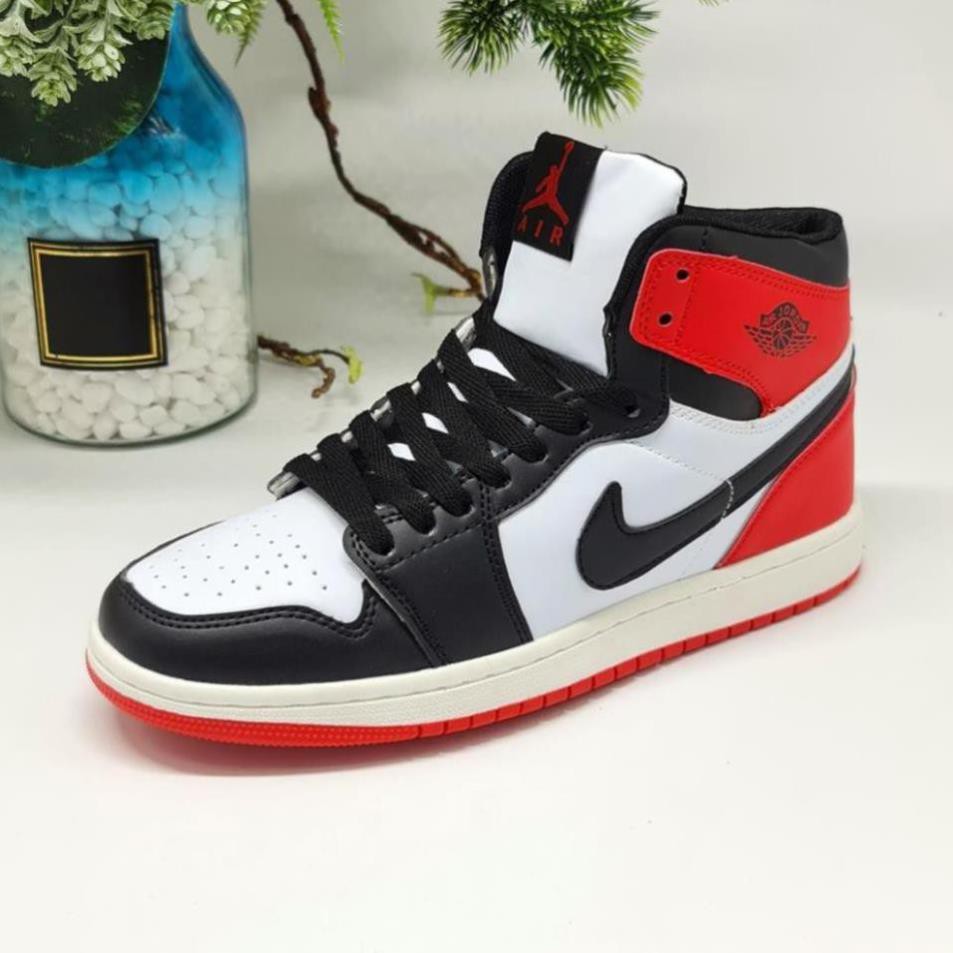 Giày JD Đen Đỏ Cao Cổ - Chuẩn 1:1