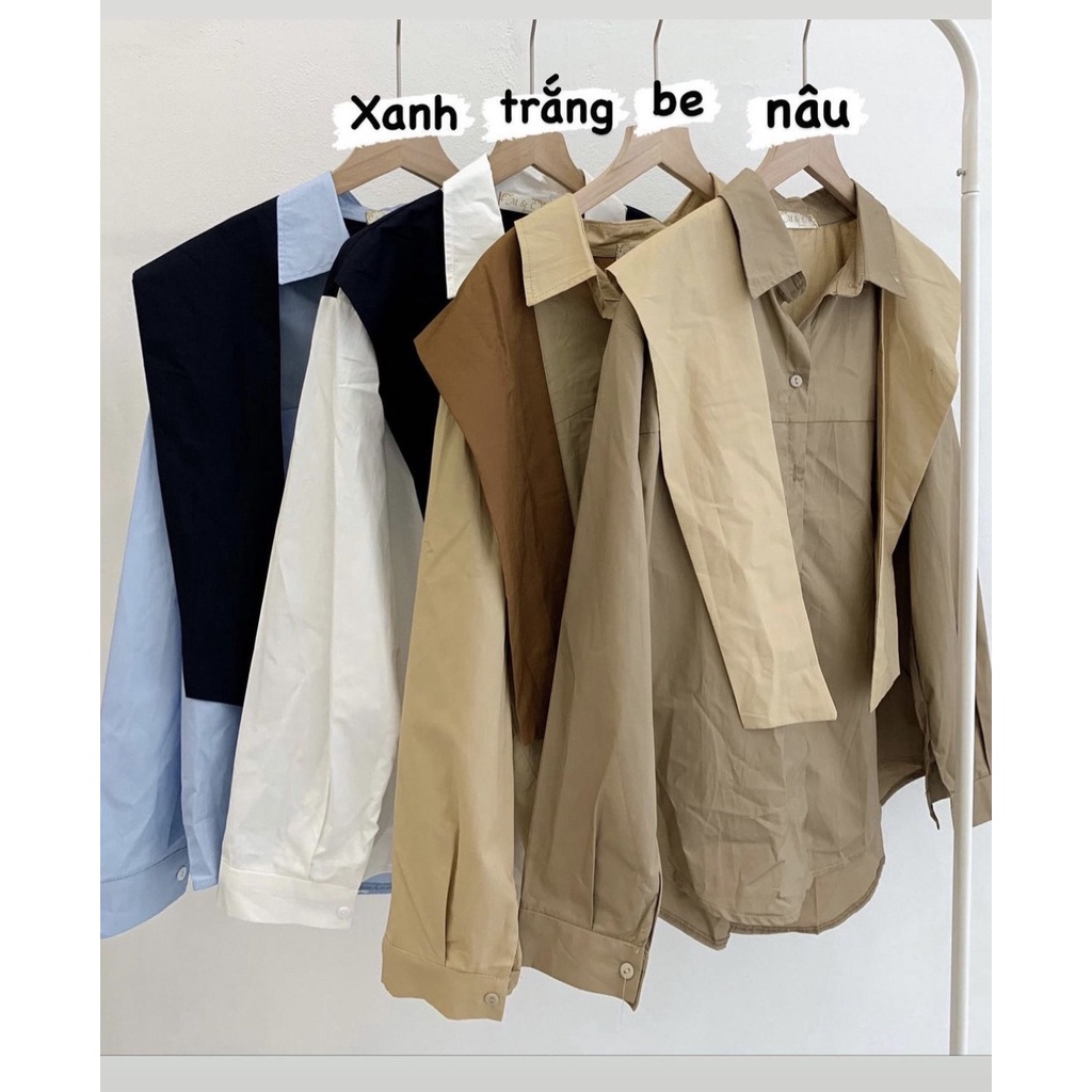 ÁO SƠMI CỔ VẠT XINH JAMOO