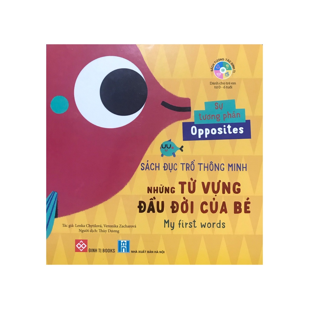 Sách  - Những từ vựng đầu đời của bé : Sự tương phản