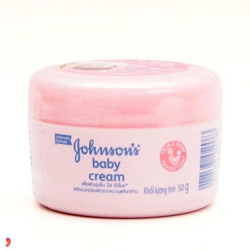 (Sỉ) Kem dưỡng da giữ ẩm Johnson baby dùng cho cả mẹ và bé 50g