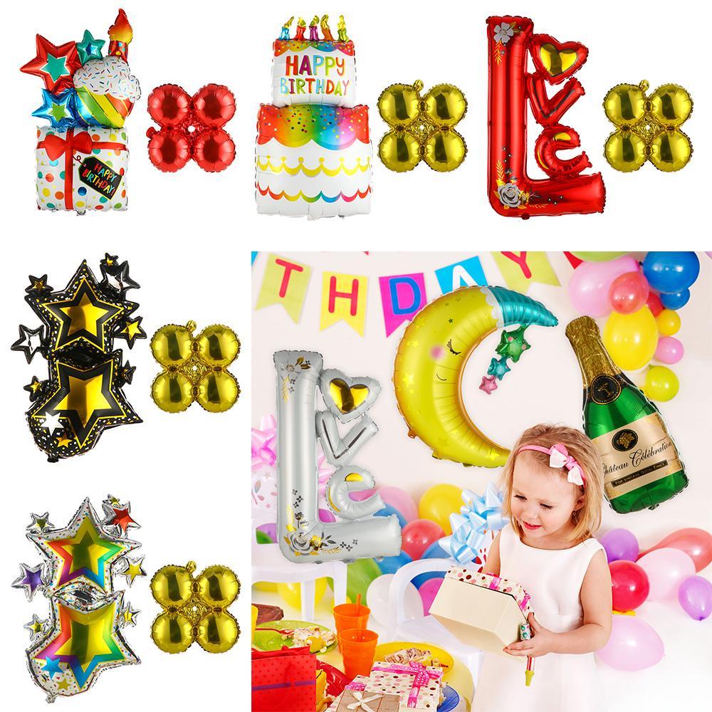 Nến Hình Ngôi Sao / Mặt Trăng 3D Trang Trí Bánh Kem Sinh Nhật / Đám Cưới