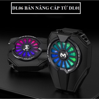 Quạt tản nhiệt điện thoại Memo DL06 làm mát nhanh cho điện thoại gaming game thủ mobile bản nâng cấp DL01