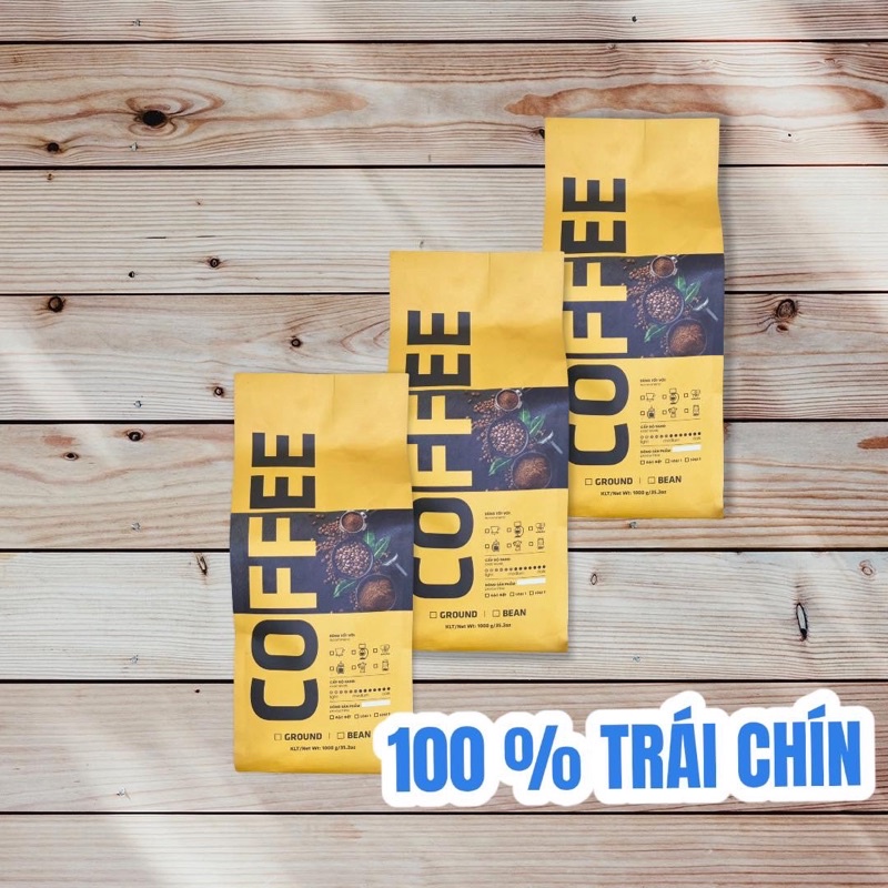 Cà phê Robusta nguyên chất từ Daklak - vị đậm đà 100% trái chín