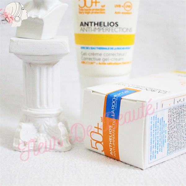 Kem Chống Nắng La Roche-Posay Cho Da Dầu, Dễ Nổi Mụn 50ml Anthelios Anti-Imperfection SPF50+