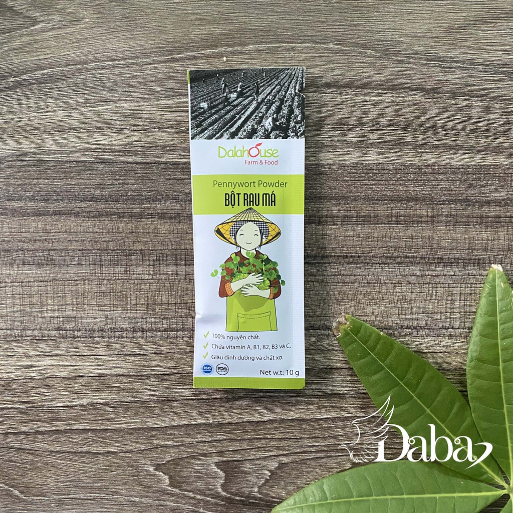 Bột Rau Má Nguyên Chất Dalahouse 50g