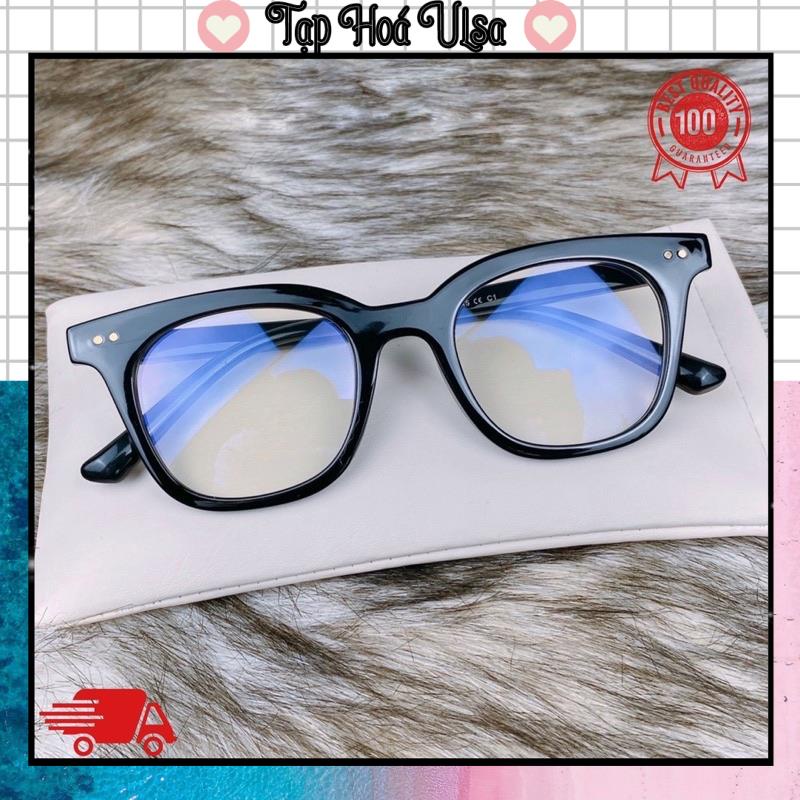Kính giả cận GM South Side đinh vàng hàng cao cấp cho nam và nữ, gọng vuông thời trang teen thay tròng cận thị được