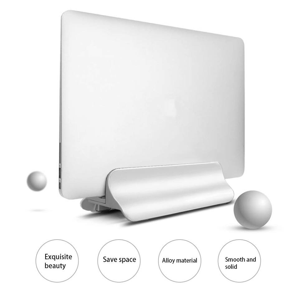 Stand/Đế Nhôm Cắm Dọc Kê Macbook/Laptop Vertical