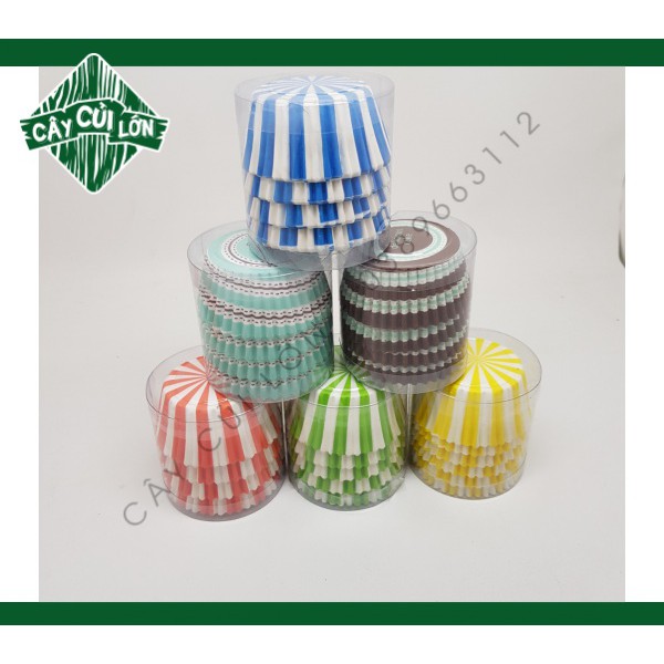 Set 100 cup giấy mỏng