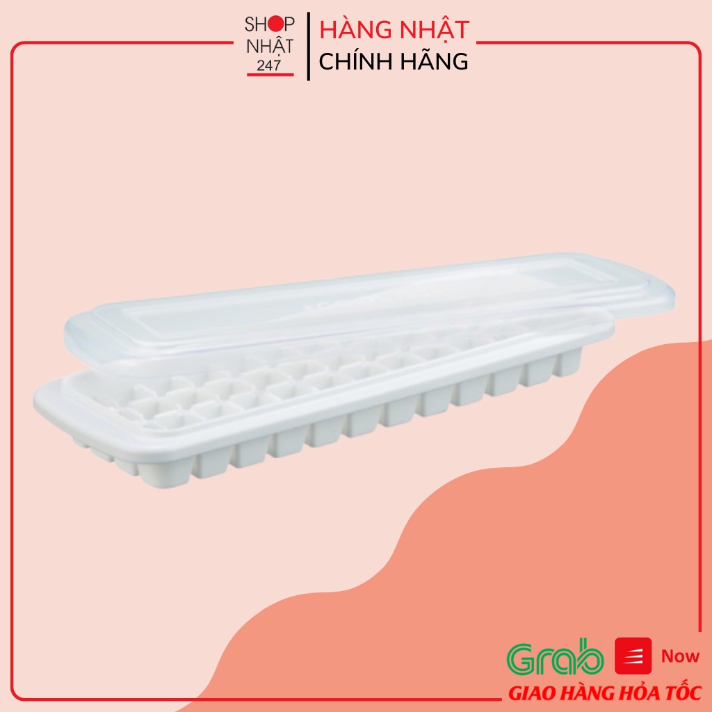 [Hỏa Tốc HN] Khay đá 48 viên có nắp Inomata Nội Địa Nhật Bản