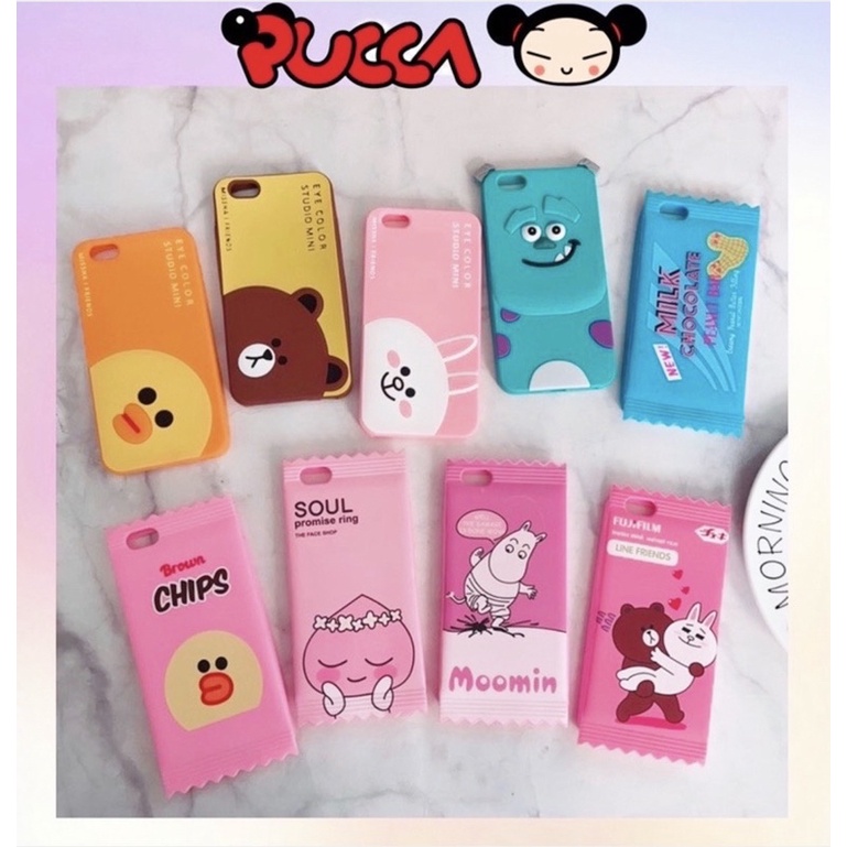 Ốp iPhone 6Plus/6sPlus Silicone Hình Thú Dễ Thương